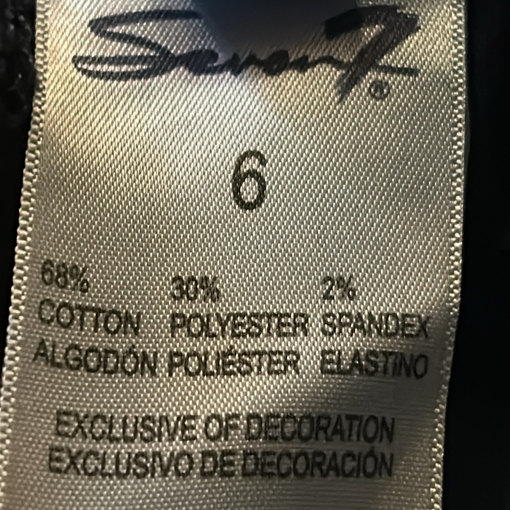 Seven 7 Tummyless High Rise Skinny Jeans, Size 6 - Picture 10 of 10